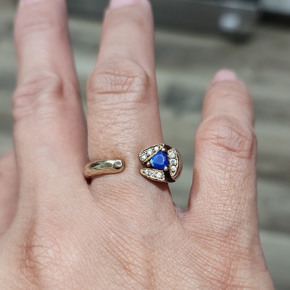Melinda Maria Lapis Cuff Ring
